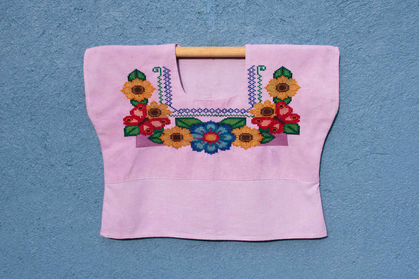 Blusa Lila Flores