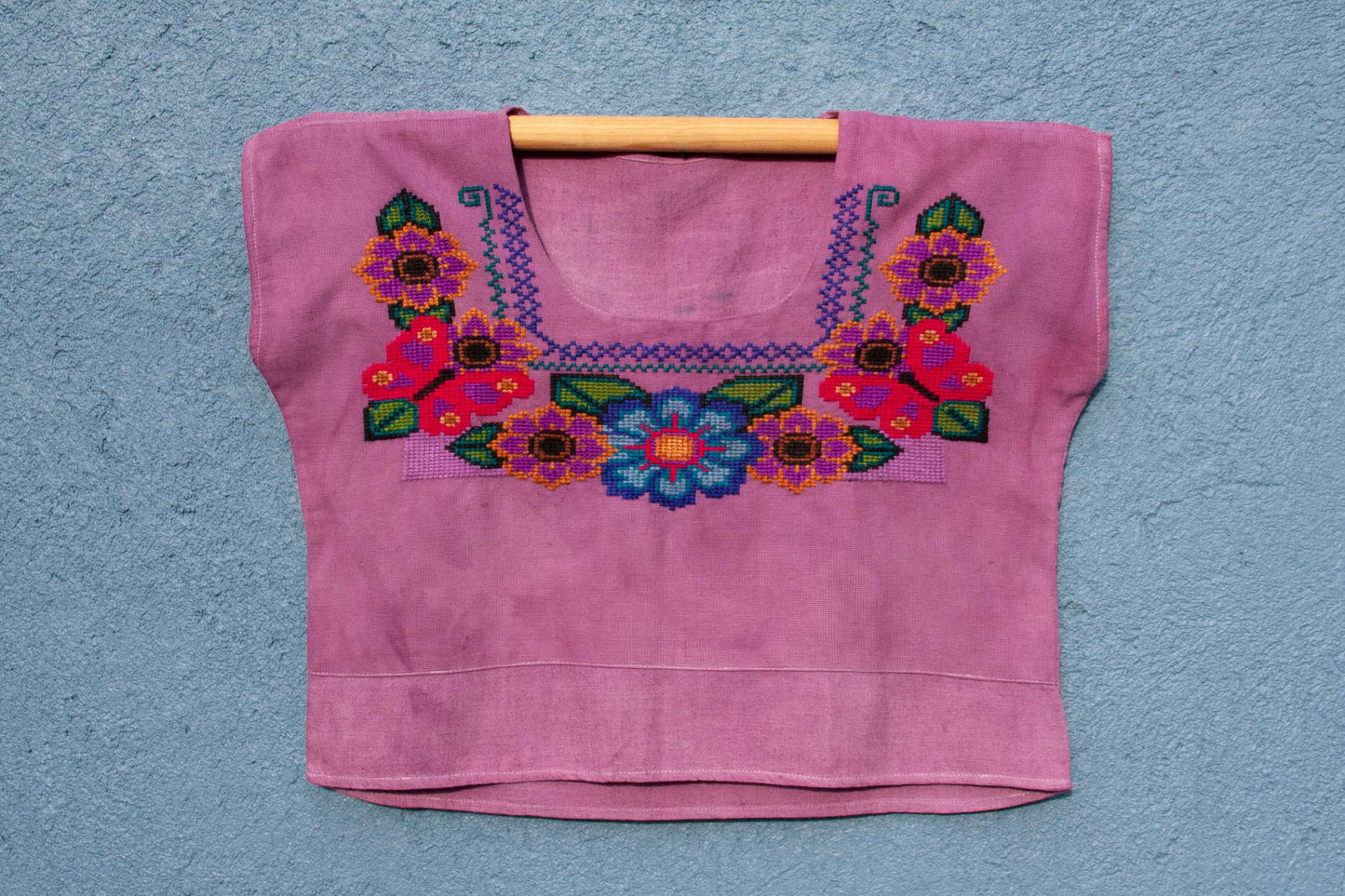 Blusa Morada Flores