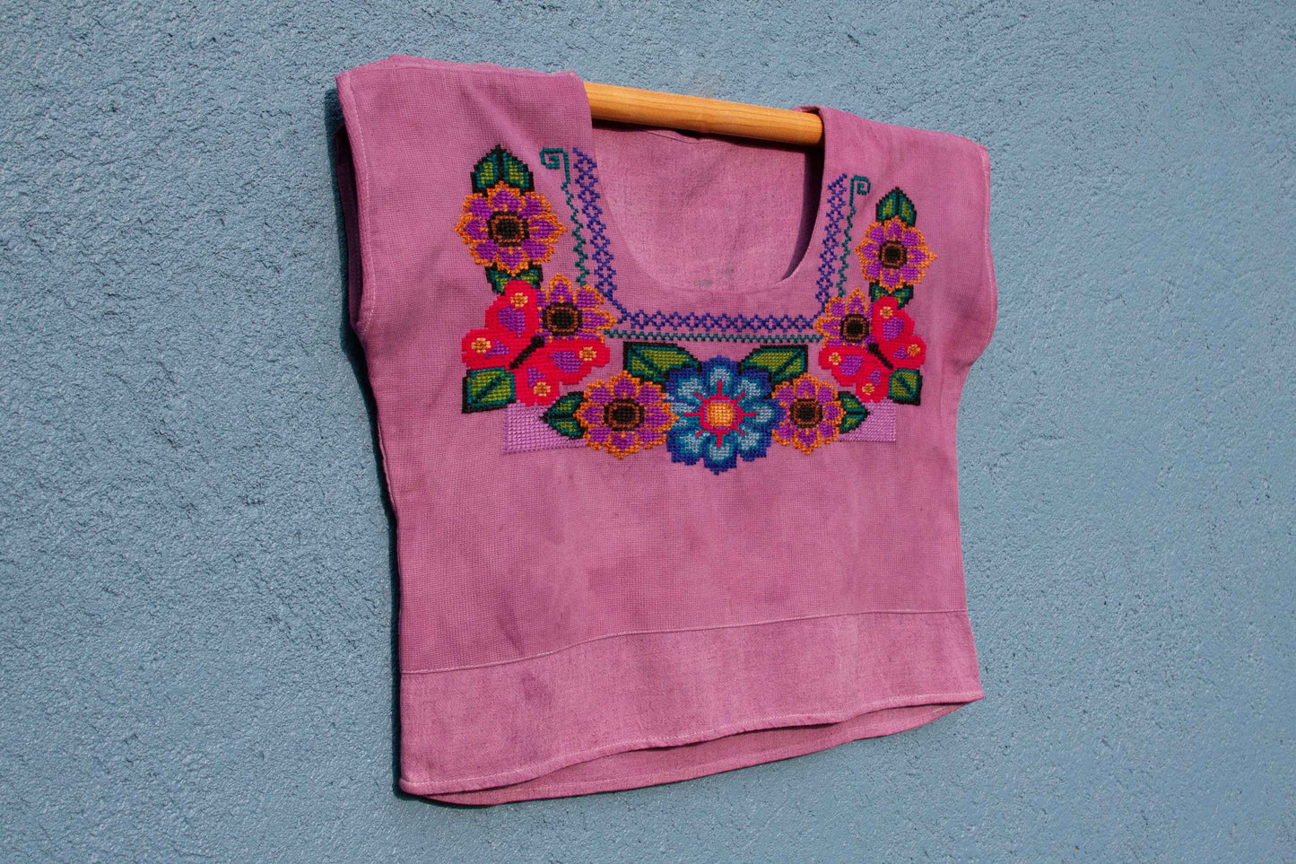 Blusa Morada Flores