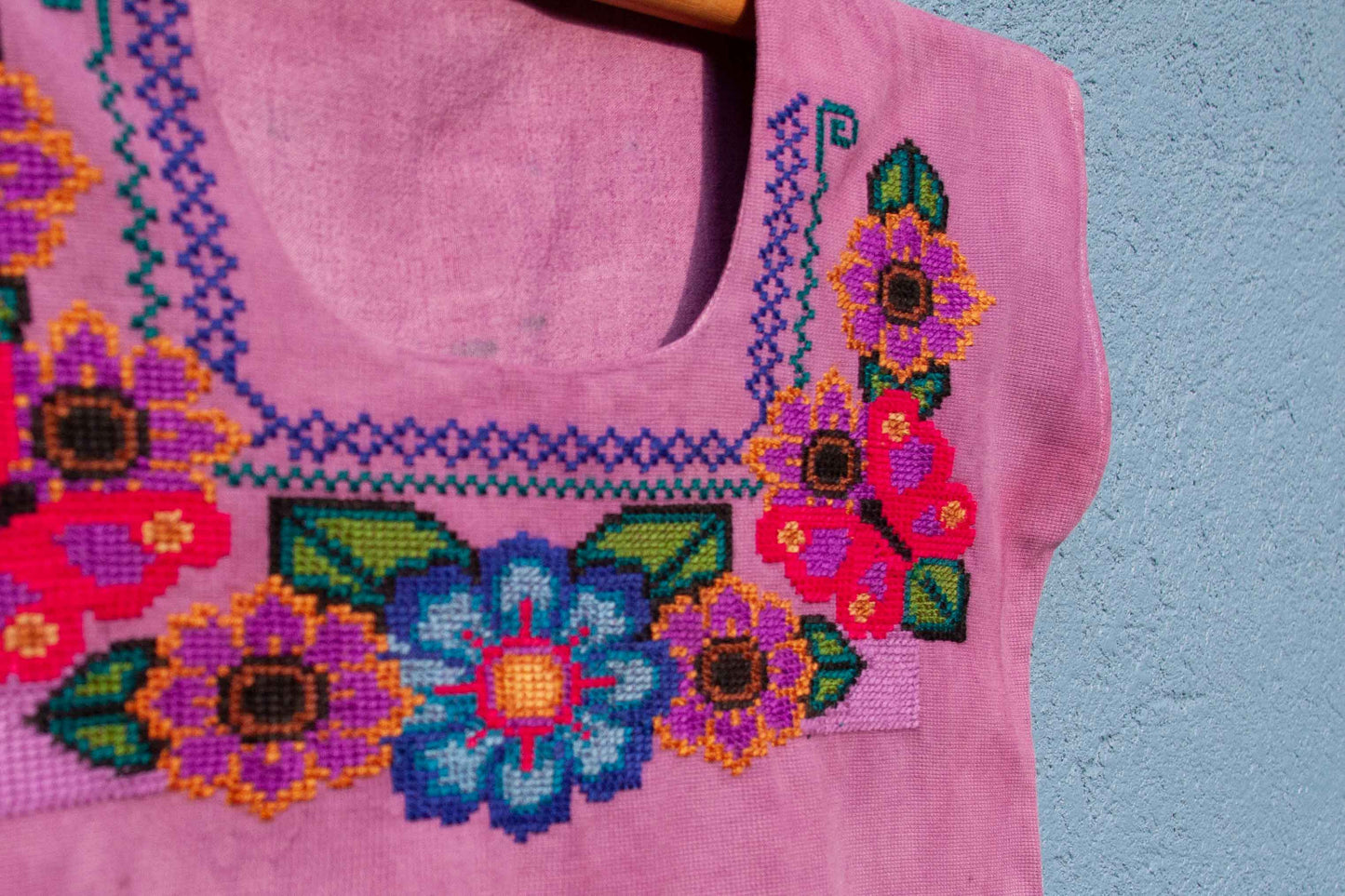 Blusa Morada Flores