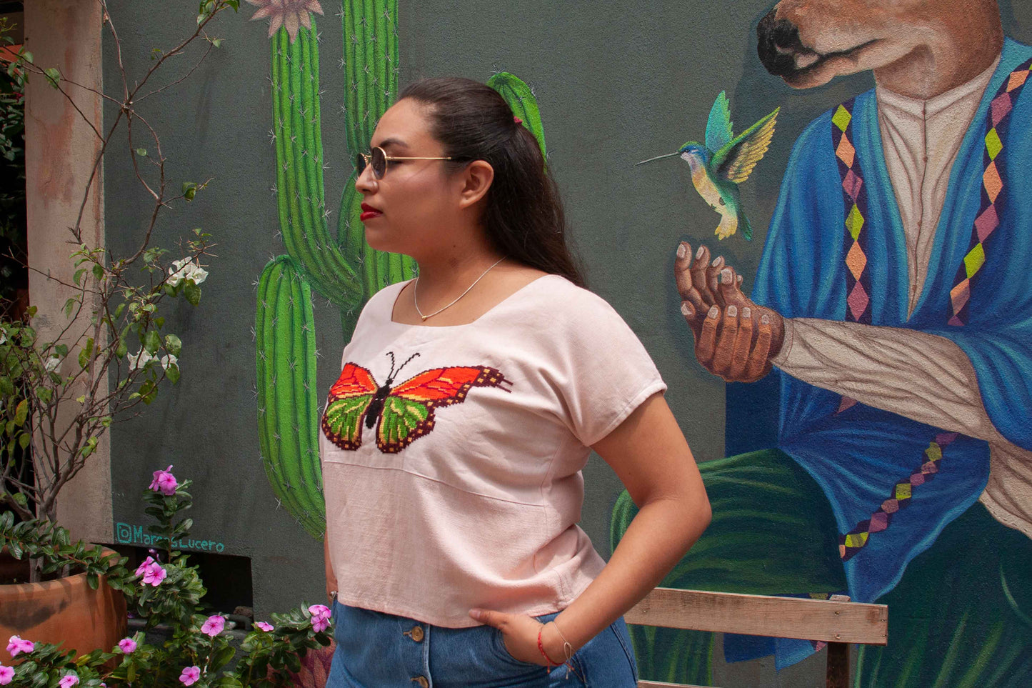 Blusa Mariposa