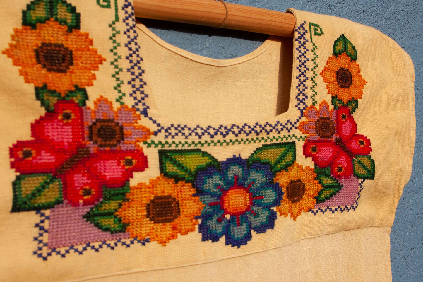 Blusa Amarilla Flores